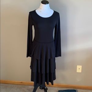 Lularoe Georgia Dress NWT Black Medium